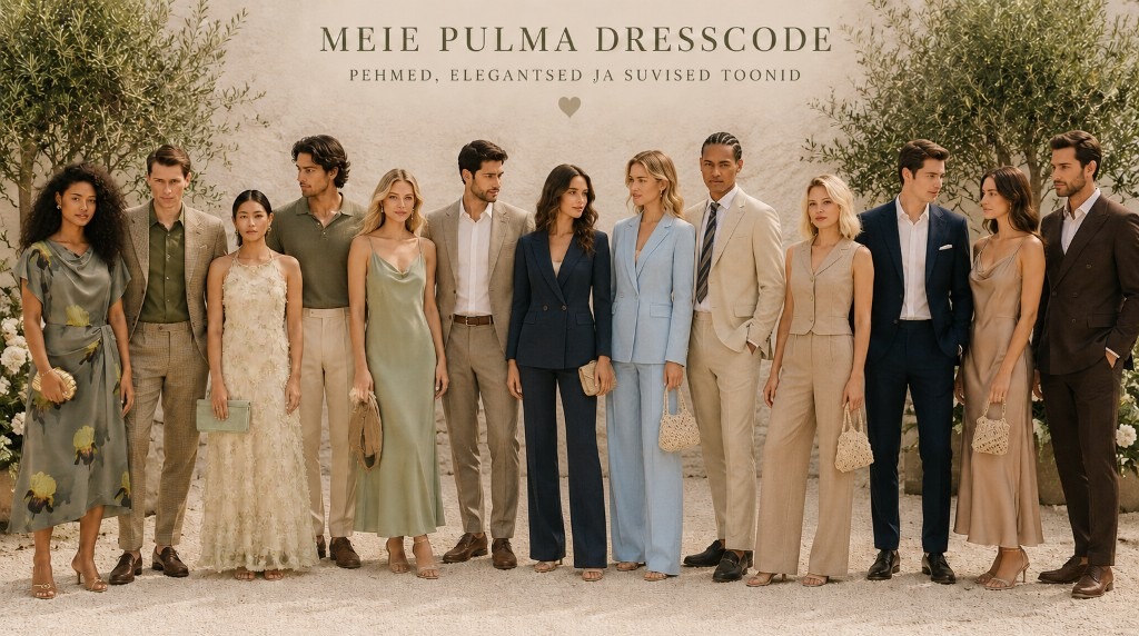 Dresscode näited — pehmed suvised toonid